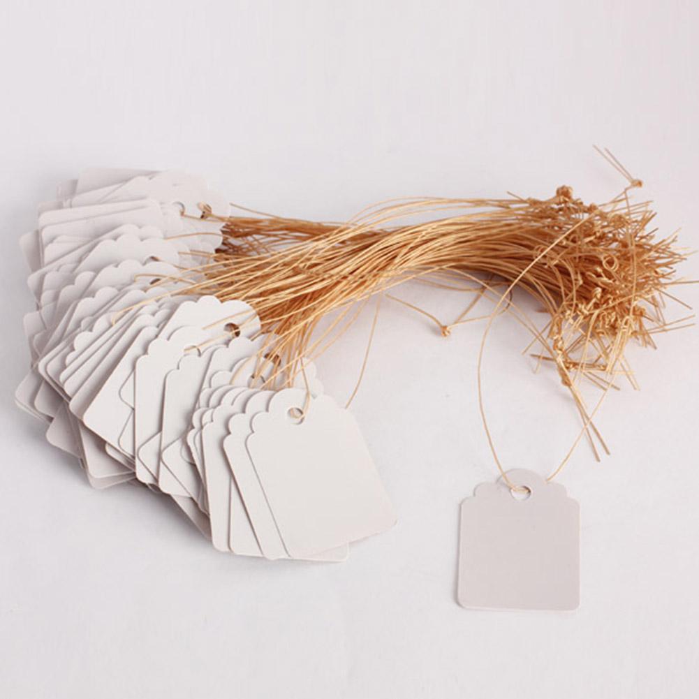 

100pcs Waterproof Strip Line Gardening Labels Signs Plant Hanging Tags Gray, Grey, 501 Original
