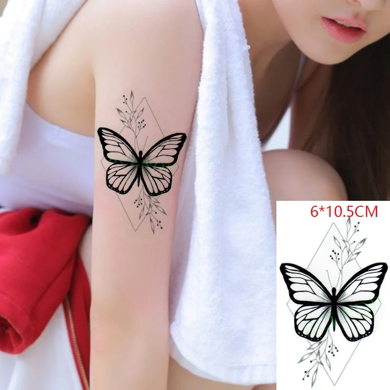 Waterproof Temporary Tattoo Sticker Feather fly bird Flash Tatoo Fake Tatto arm leg Wrist Foot hand shoulder For Girl Men Women