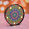 DIY LED Diamond Painting Full Special Shaped Drill Mandala Embroidery Light