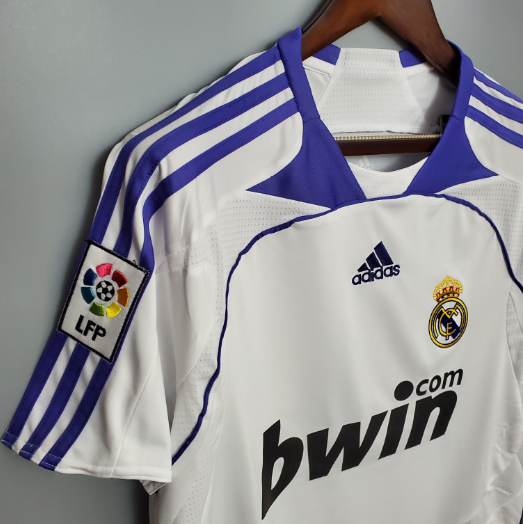 Retro Real Madrid 2007/2008 Home Football Shirt Thai Quality