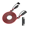 Battery Charging Cable SAE To SAE 16 AWG Solar Plug Cord Car Extension Cable