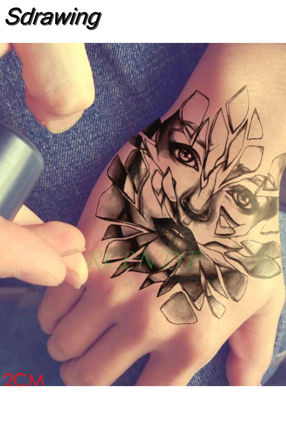 Sdrawing Temporary Tattoo Sticker butterfly insect Fake Tatto Flash Tatoo Hand Arm art Tattoos for Girl Women Men