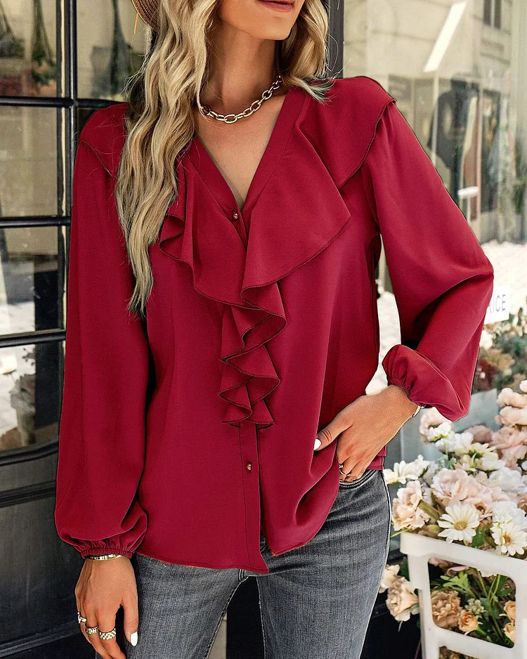 Long Sleeve Comfort Shirt Top