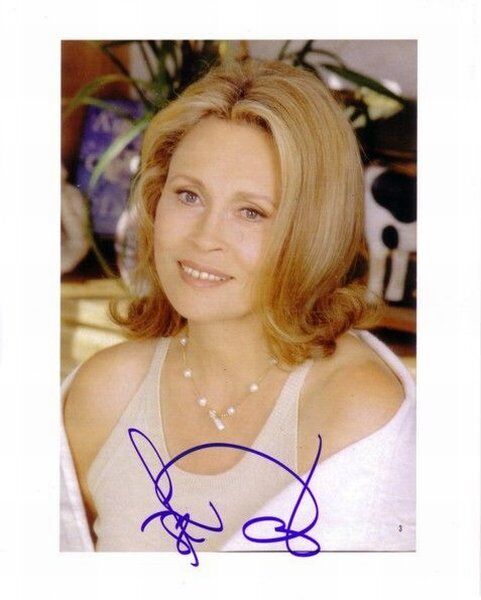 Faye Dunaway uncommon genuine autograph Photo Poster painting 8x10