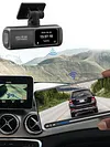 4K Dash Cam Car DVR Built-In WiFi Dual Lens Car Camcorder 24Hour Parking Monitor