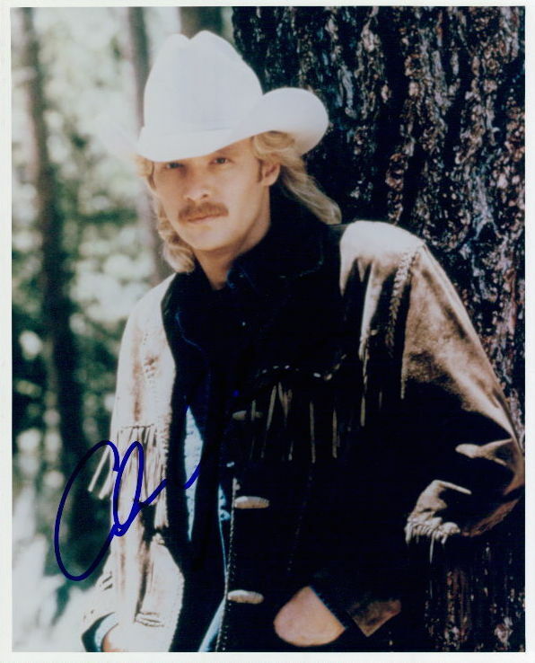Alan Jackson signed 8x10 Photo Poster painting In-person