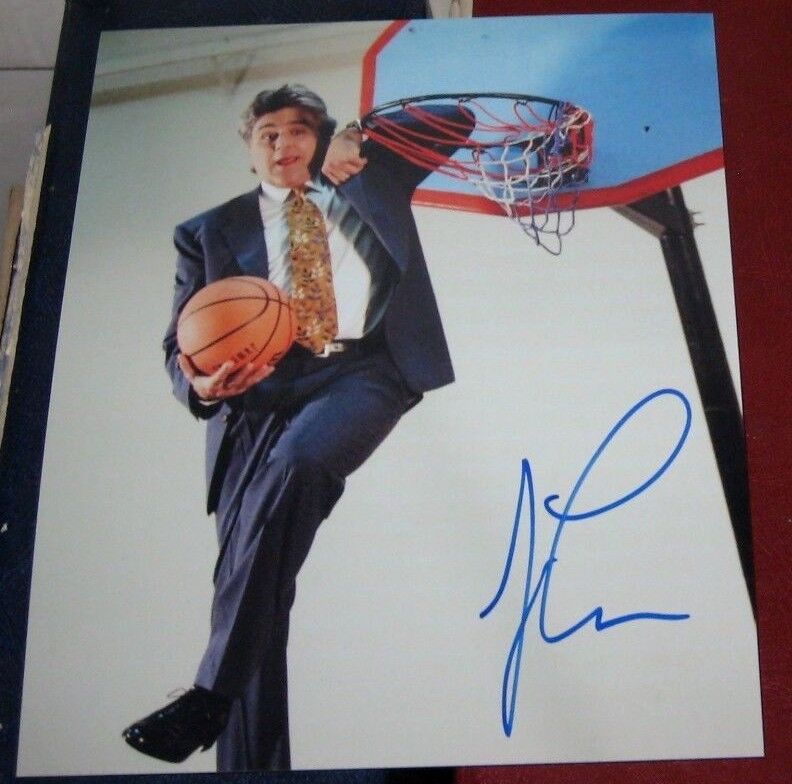 Jay Leno The Tonight Show Comedian SIGNED AUTOGRAPHED 8x10 Photo Poster painting COA Basketball