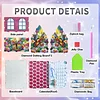 DIY Diamond Painting Special Shape Desktop Cabin Calendar Organizer Box Kit(Butterfly)