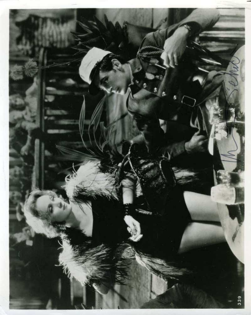 Marlene Dietrich Jsa Cert Autograph 8x10 Hand Signed Photo Poster painting Authenticated