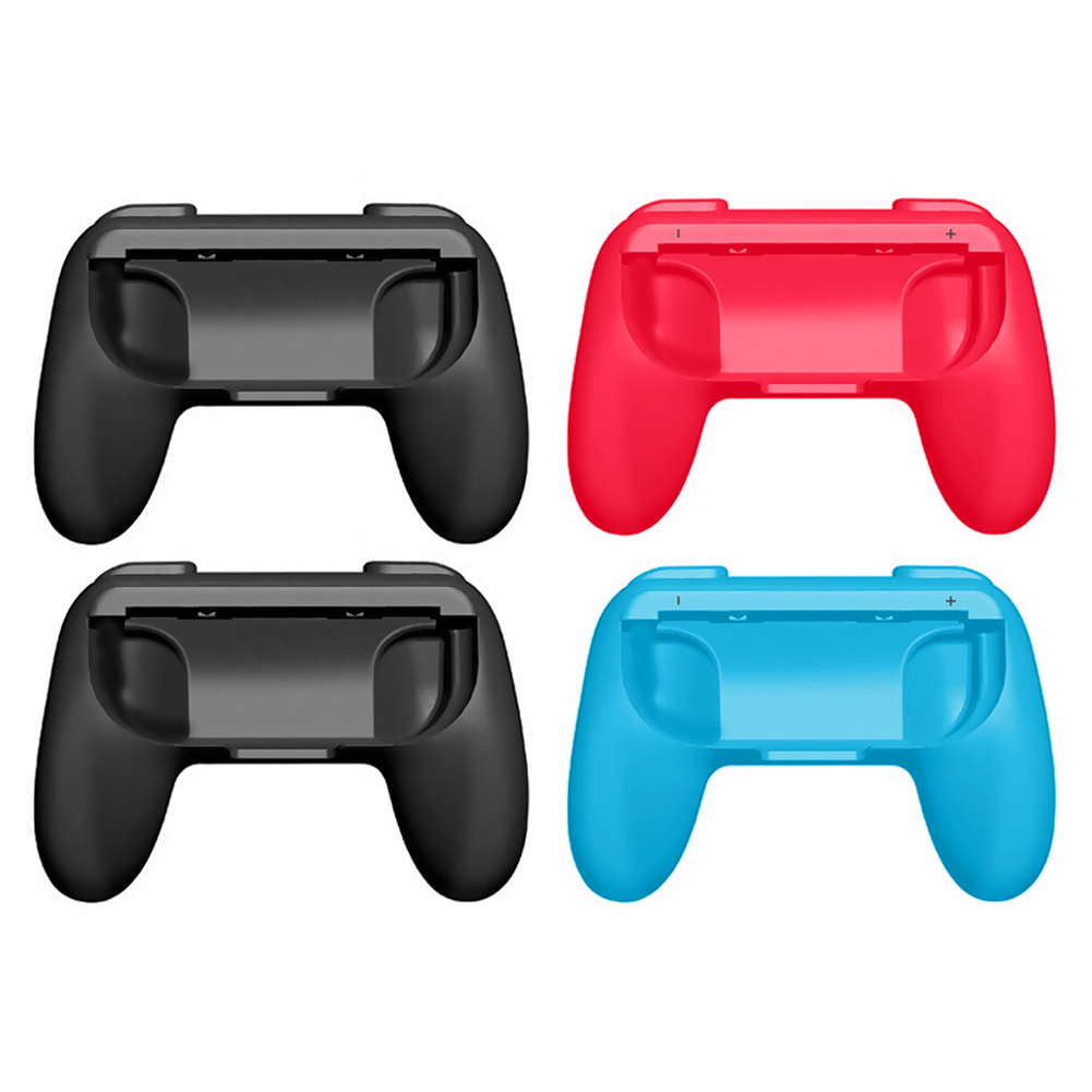 

Controller Grips for Nintendo Switch Joy-Con Console ABS Left Right Handle, Red, 501 Original