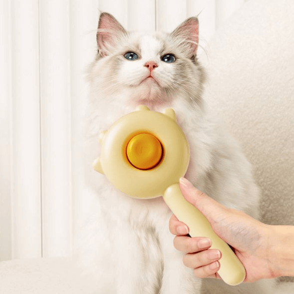 Purry Self-Cleaning Brush