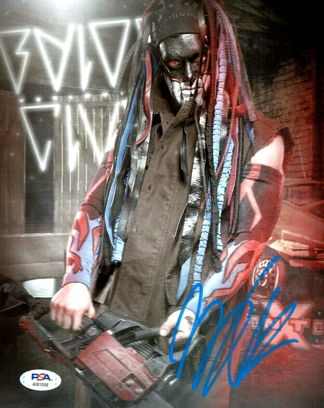 WWE FINN BALOR HAND SIGNED AUTOGRAPHED 8X10 Photo Poster painting WITH PROOF AND PSA DNA COA 70