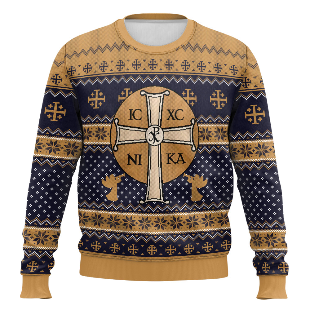 Jesus IC XC Ugly Christmas Sweater