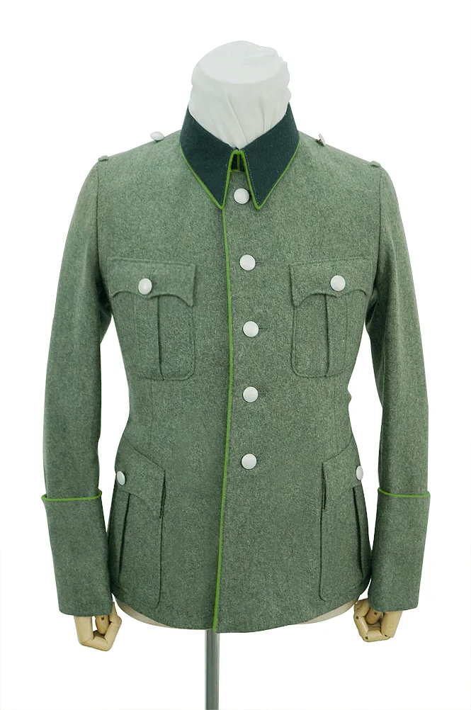   Wehrmacht German M1936 Officer General Wool Piped Service Tunic Jacket German-Uniform