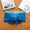Cotton man underwear low waisted letters belt trendy plus size Skin-Friendly comfortable sweat-absorbing boxer shorts