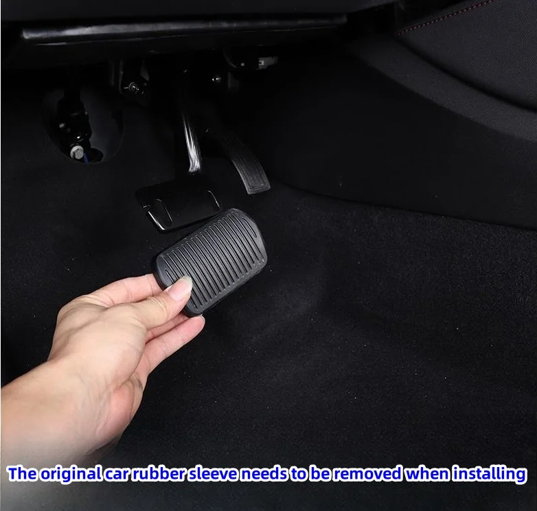 Automobile accelerator brake metal modified pedal