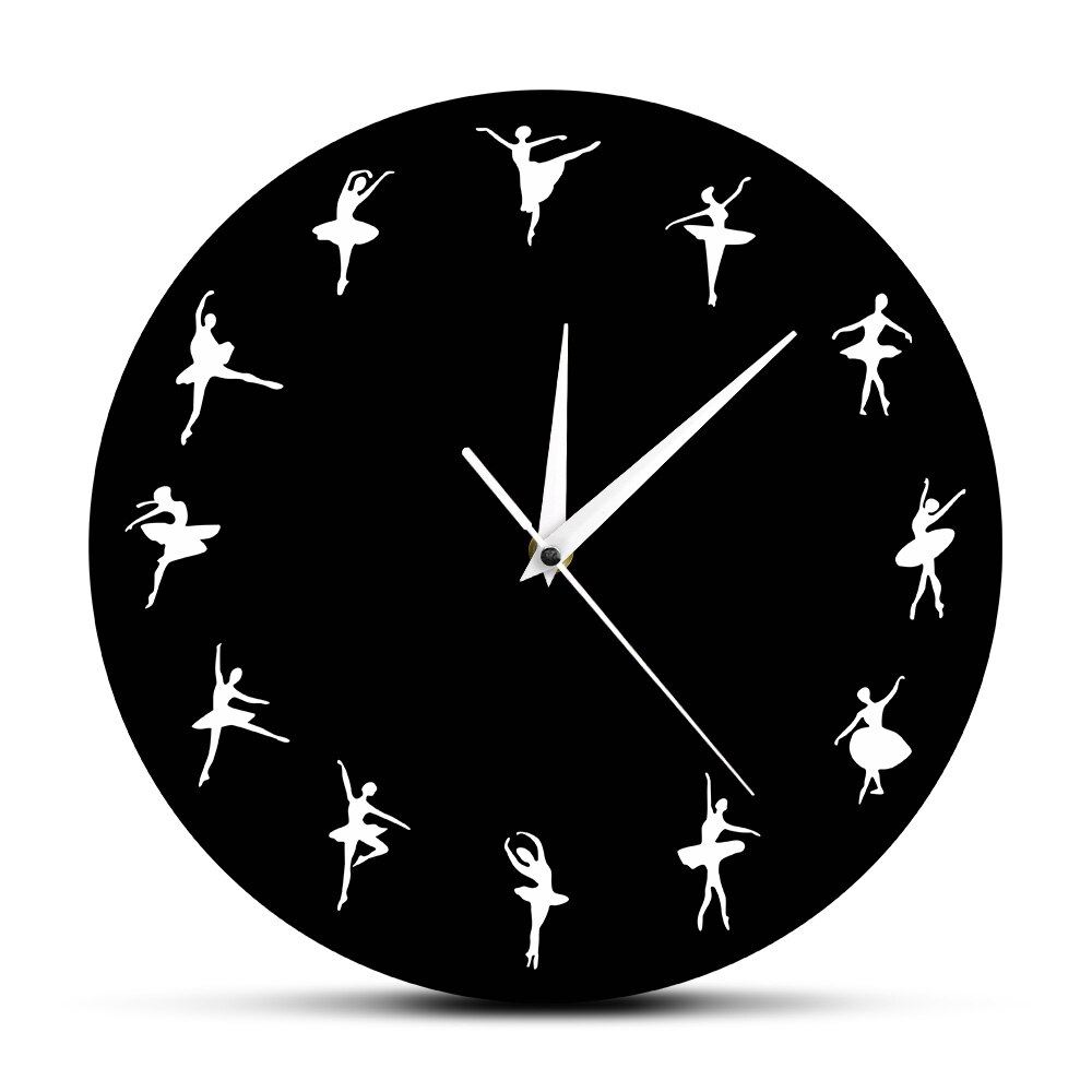 

Ballet Girl - Frameless Acrylic Wall Clock, 501 Original