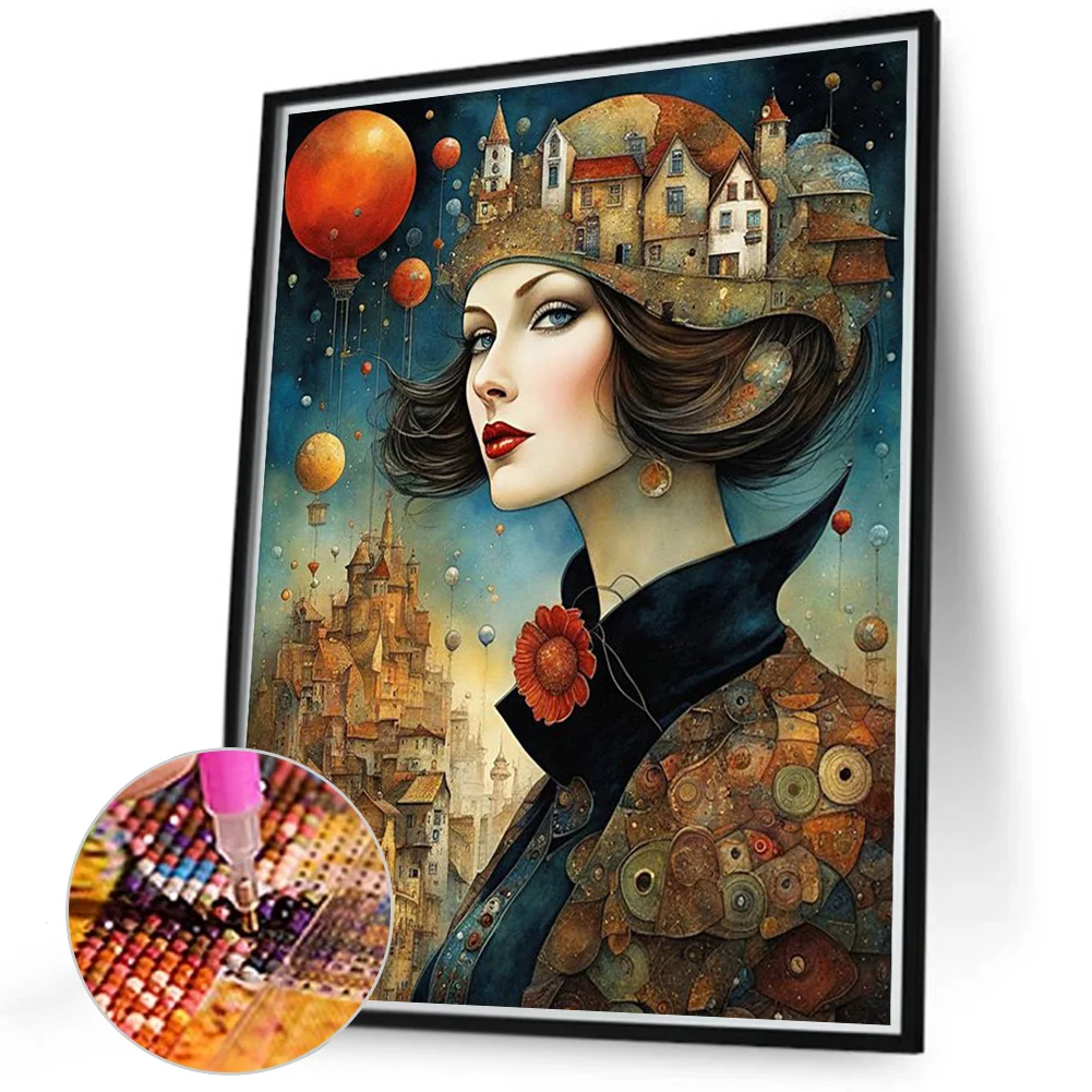 Diamond Painting - Full Round Drill - Beauty(Canvas|40*50cm)