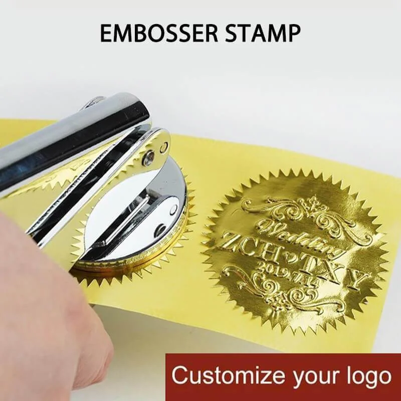 Custom Embosser Gift Set