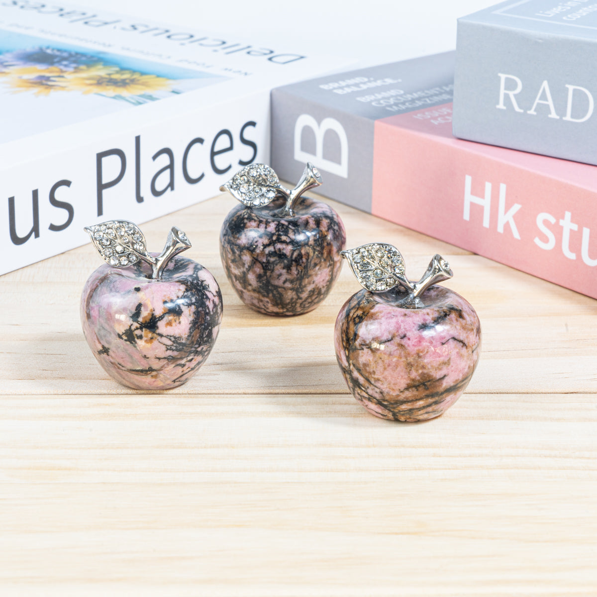 3cm Rhodonite Apple 