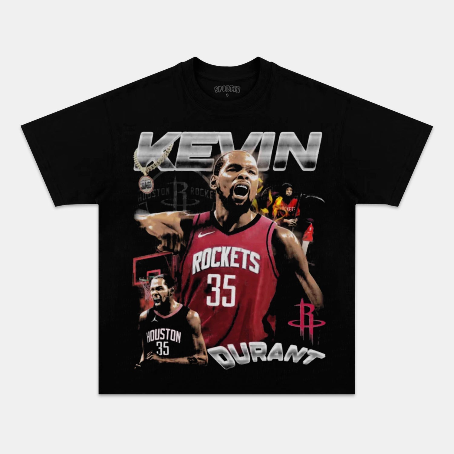 KEVIN DURANT & ROCKETS KD V2 TEE