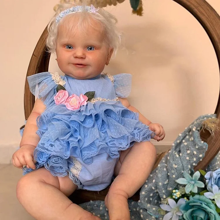  20" Real Lifelike Cute Chubby Reborn Newborn Baby Girl Doll Alani - Reborndollsshop®-Reborndollsshop®