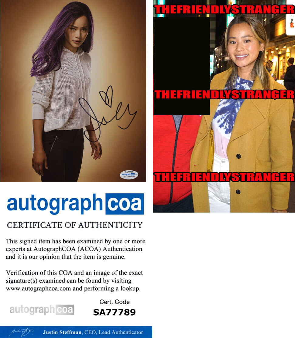 JAMIE CHUNG signed Autographed THE GIFTED