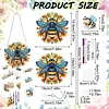 DIY Diamond Painting Double Sided 3D Wind Chime Pendant Hanging Kit