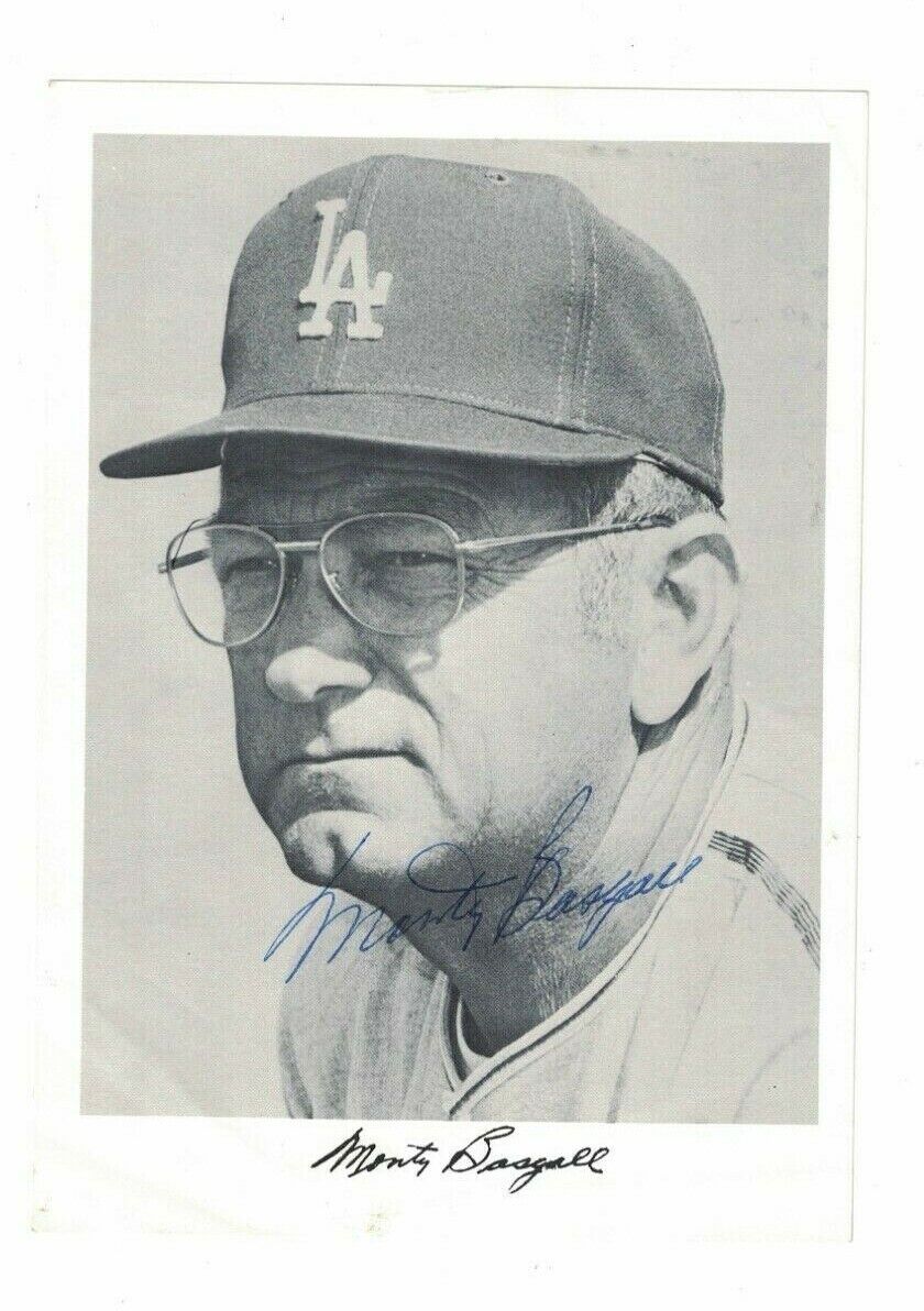 Monty Basgall Los Angeles Dodger 5x7