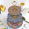 DIY Diamond Painting 3-Tier Mandala Cupcake Dessert Stand Serving Tray Decor Kit