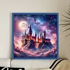 Castle-11CT Stamped Cross Stitch 50*50cm/19.69*19.69in