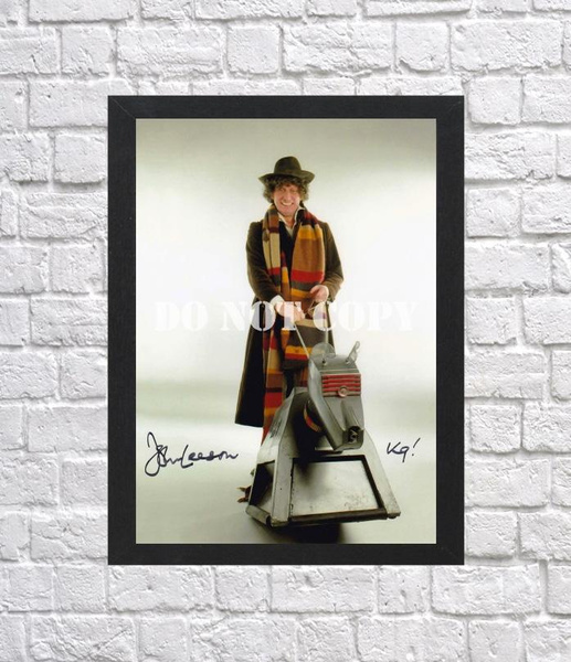 Doctor Dr Who John Leeson Autographed Signed Print Photo Poster painting Poster 11 A4 8.3x11.7