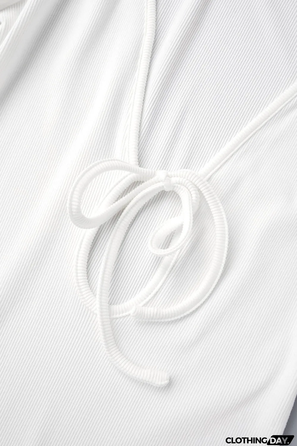 White Sexy Simplicity Solid Frenulum V Neck One Step Skirt Dresses