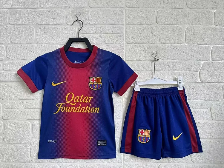 2012/13 Barcelona Home Retro - Kids Jersey