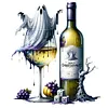 (Multi-Style) Halloween Magic Drinks-14CT Stamped Cross Stitch 50*50cm/19.69*19.69in