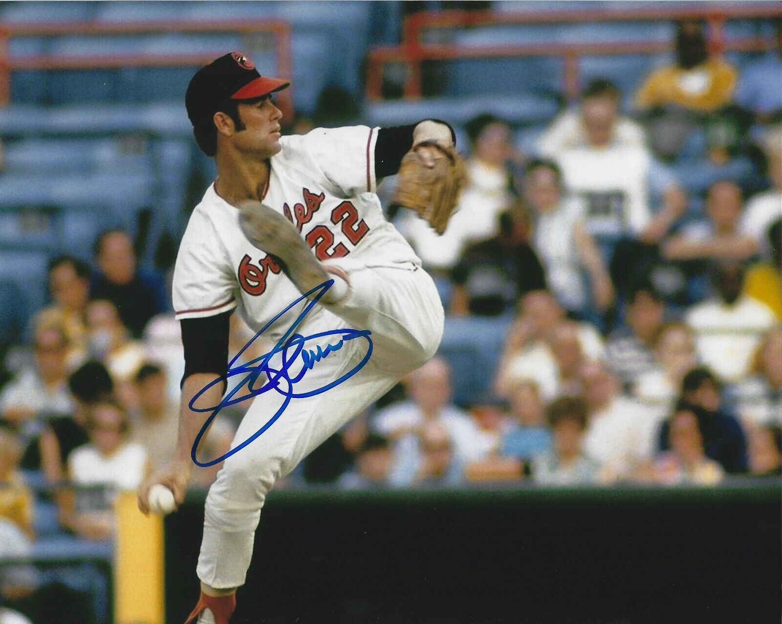 Autographed Jim Palmer Baltimore Orioles 8x10 Photo Poster painting - w/COA