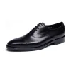 Discount Best Cap Toe Leather Dress Oxford Shoes 