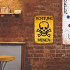 Service - Vintage Metal Signs(12*16Inch) - Warning