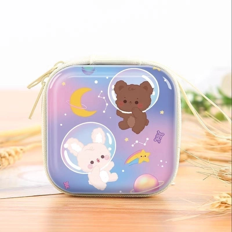 Girl’S Cartoon PVC Zipper Coin Purses