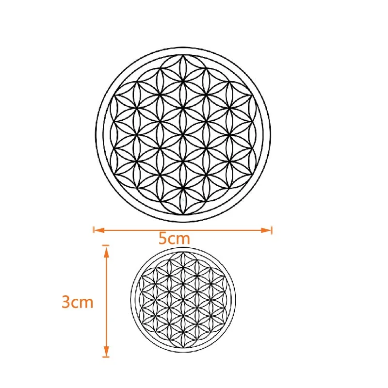 Flower Of Life Waterproof Temporary Tattoo Sticker Fake Tattoo Tatuagem Tatoo Sleeves Henna Tattoo Sticker