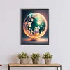 Diamond Painting-DIY Full Round Drill Moon