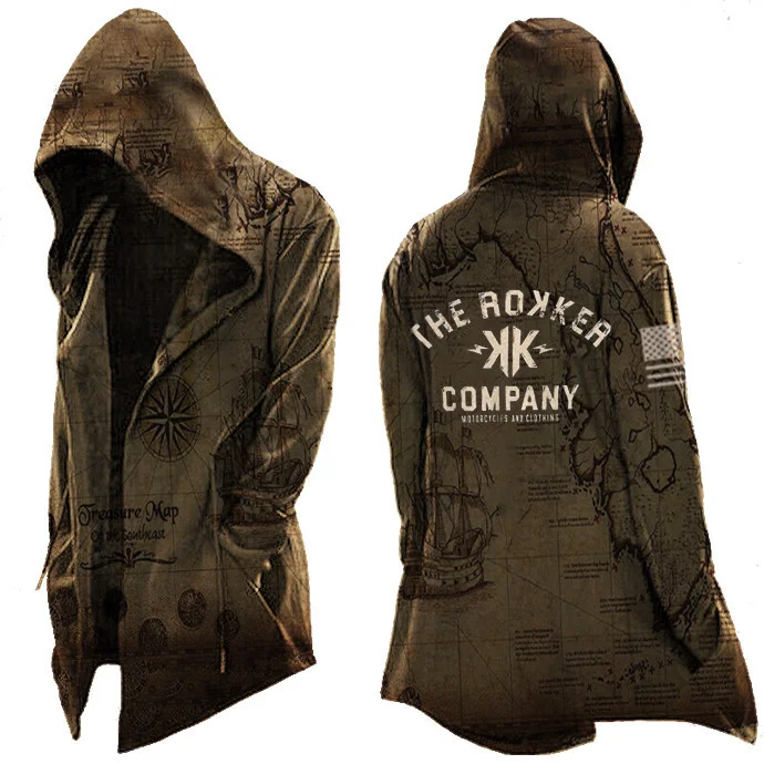 Retro Motorcycle Riding Outdoor Jacket / [viawink] /