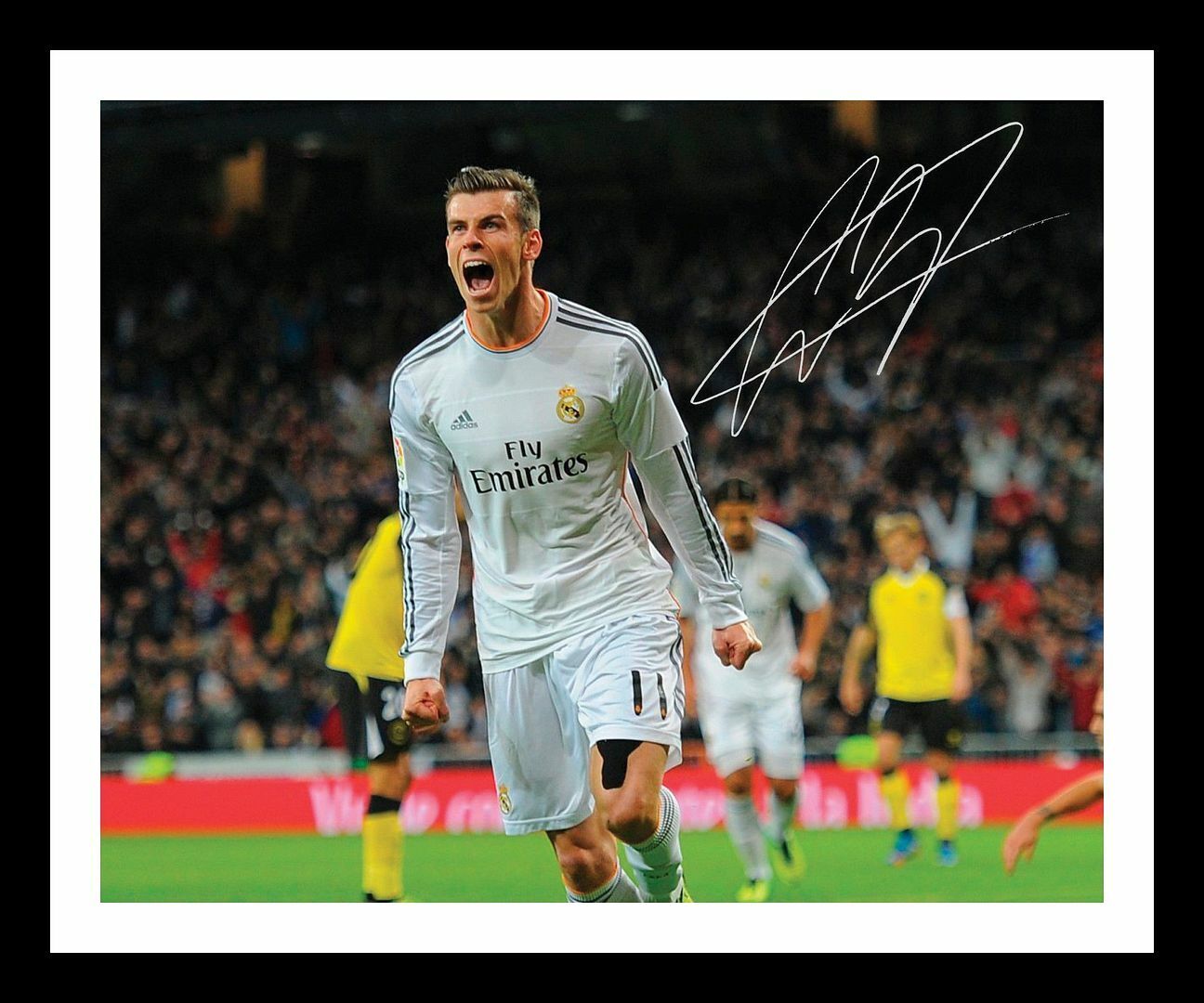 Gareth Bale - Real Madrid Autograph Signed & Framed Photo Poster painting 1