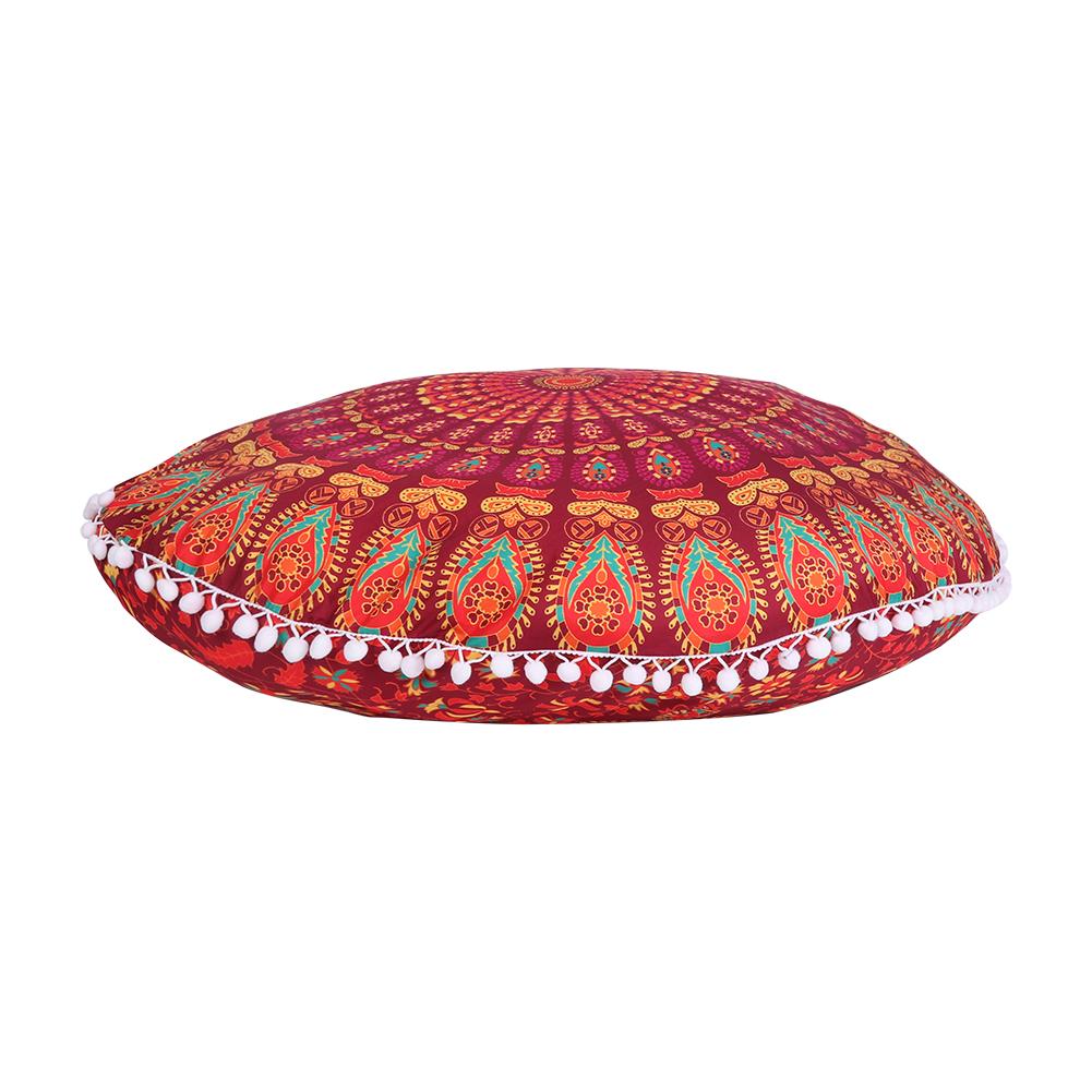 

Mandala Round Pillowcase Floor Sofa Waist Throw Pillow Case Home Decor (4, 501 Original