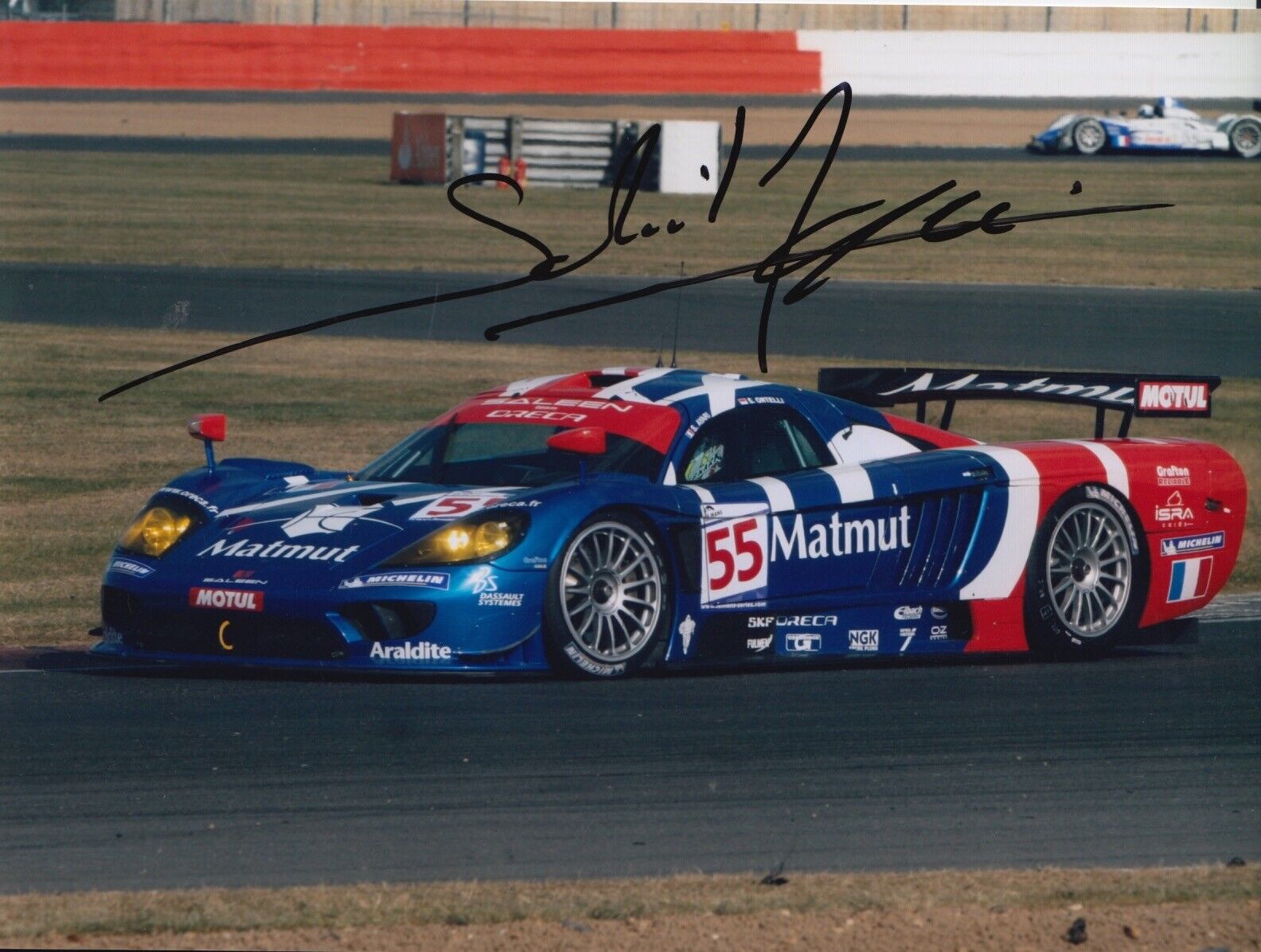 Soheil Ayari Hand Signed 8x6 Photo Poster painting - Le Mans Autograph 3.