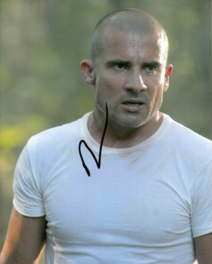 Dominic Purcell - Prison Break Autograph Signed Photo Poster painting Print