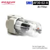SMC AF30-02-A Original Air Filter Pump Compressor Oil Water Separator Transparent Bowl Guard 360&deg; Visibility for Laser Cutting