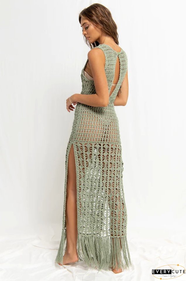 Crochet High Stylish Neck Cover Up