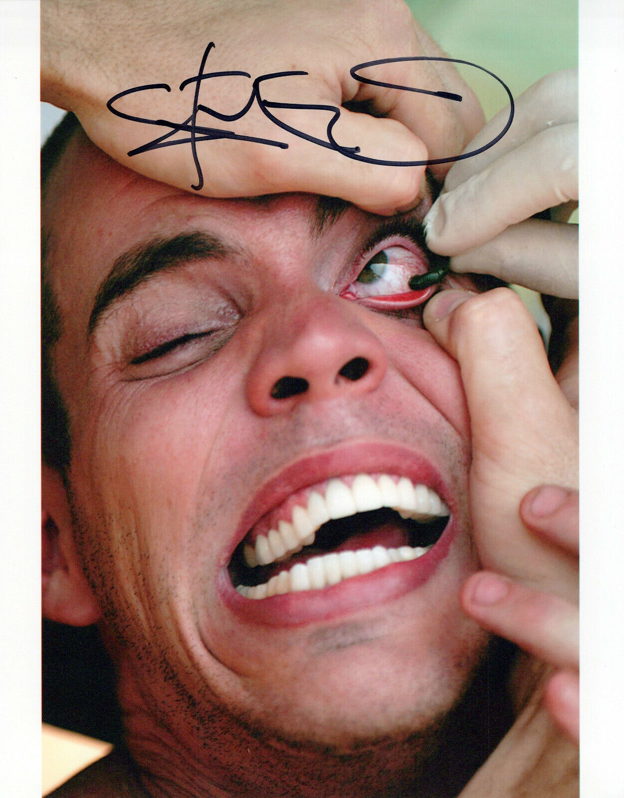 Steve-O Jackass autographed Photo Poster painting signed 8x10 #3 prankster