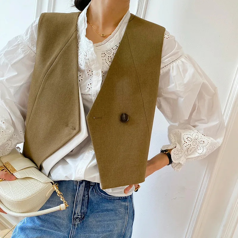 Uveng Uveng 2025 New Style French Embroidered White Shirt Female Long Sleeve Temperament Commuting Southern Oil Women Shirt Women